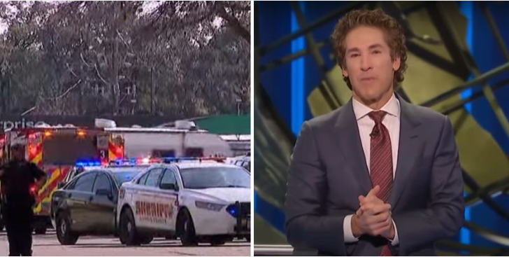 BREAKING: Child in critical condition, female suspect down after shooting at Joel Osteen's Lakewood Church in Texas