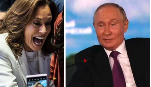 Russia Blasts Kamala Harris For 'Outrageous, Boorish' Remarks On Putin