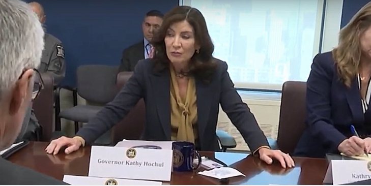 Kathy Hochul brags about transit safety after surveillance cameras installed in 'every single subway car’