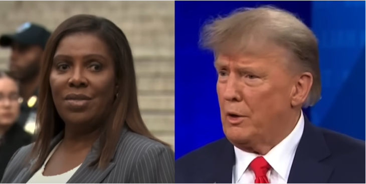 Letitia James threatens to seize President Trump's buildings if he can't pay $354 million fine