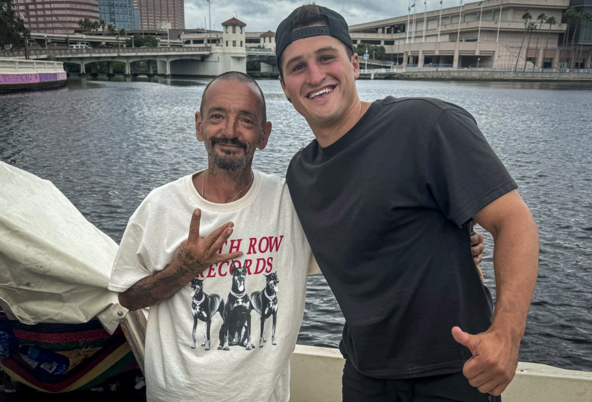 Florida man ‘Lieutenant Dan’ who refused to leave his boat survives Hurricane Milton