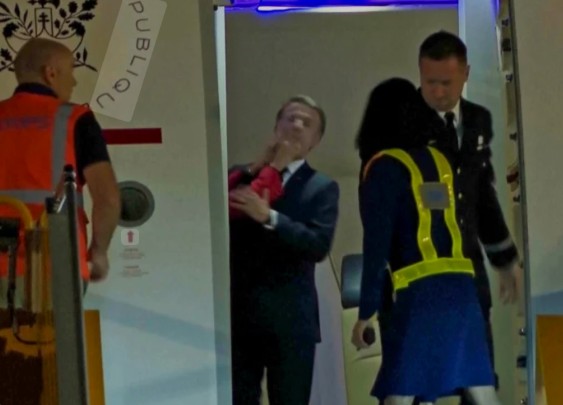 Watch: Macron’s Wife Filmed Pushing Him in the Face During Vietnam Trip