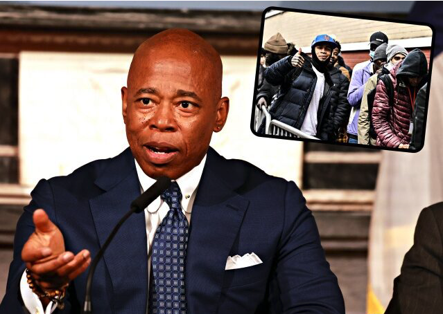 NYC Mayor Eric Adams Defends Giving Migrants Prepaid Debit Cards