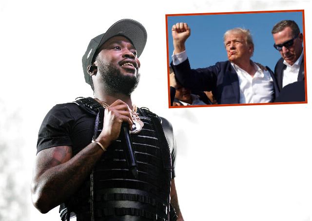 Rapper Meek Mill Blown Away By Trump: ‘Got Shot and Put His Middle Finger Up,’ ‘Indicted, Still Running for President,’ ‘Who Is This Guy?’