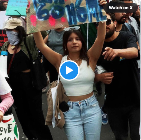 Watch: Mexico City Protest Against American Ex-Pat 'Invasion' Turns Violent