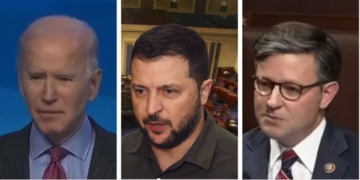 BREAKING: Zelensky to meet with Mike Johnson, Joe Biden at Capitol as debates on Ukraine aid intensify