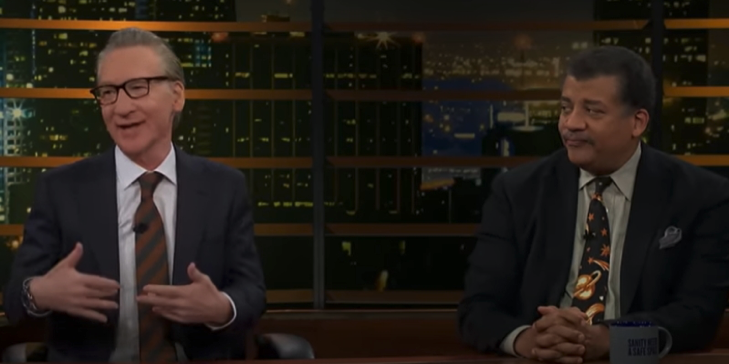 Bill Maher blasts astrophysicist Neil deGrasse Tyson on air for refusing to admit men have physical advantage in athletics