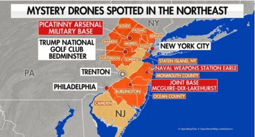 Officials still claim that drones over US are no threat, yet they have no answers for their source