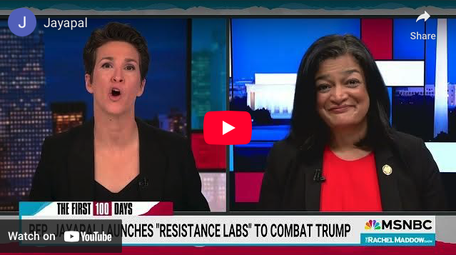 Jayapal: We’re Training Americans to Take Down Potential Trump Dictatorship