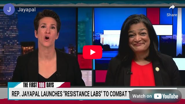 Jayapal: We’re Training Americans to Take Down Potential Trump Dictatorship
