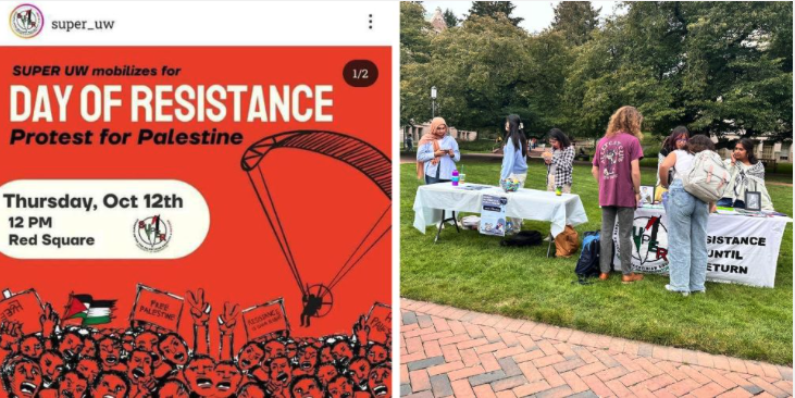 Suspended pro-Hamas student group holds 'teach in' to educate UW students on 'scientific necessity' of violence in activism