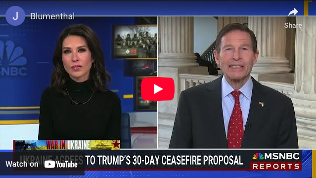 Blumenthal: Trump ‘Destroying’ Rule of Law, World Order
