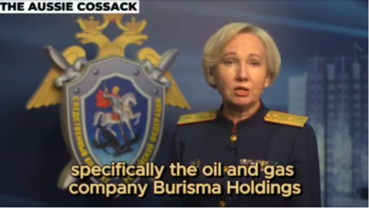 Russia's Investigative Committee says recent terrorist attacks funded by Ukraine's Burisma Holdings