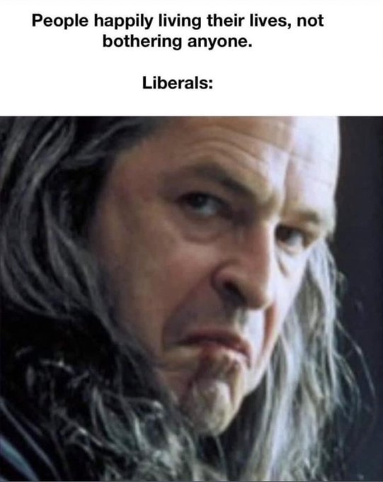 We only want to be left alone...