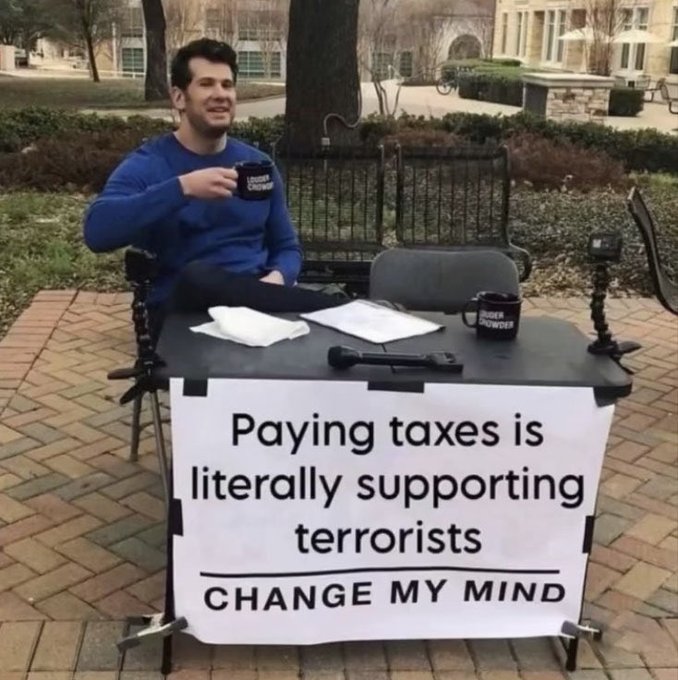If you want to know who our next enemy is going to be, look at who we're funding today. 