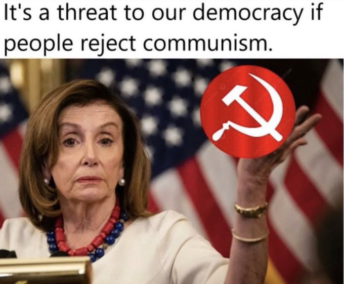 You're witness to an attempted communist takeover.