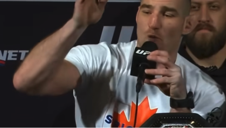 MMA Fighter Sean Strickland says he fights for free speech, not the ''Chinese checkmark''