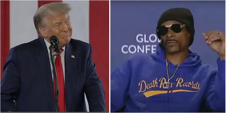 Snoop Dogg says he now has 'nothing but love and respect' for Trump