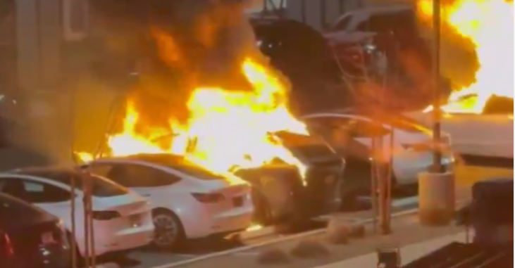 FBI Investigates Arson Attack on Las Vegas Tesla Repair Facility