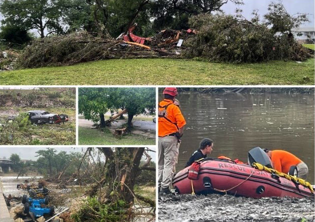 Videos Show Devastating Impact of Deadly Independence Day Flood in Texas
