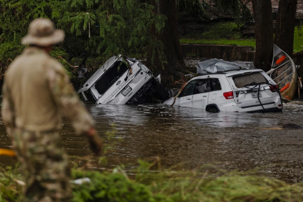 Trump says he will probably visit Texas on Friday to survey flood damage