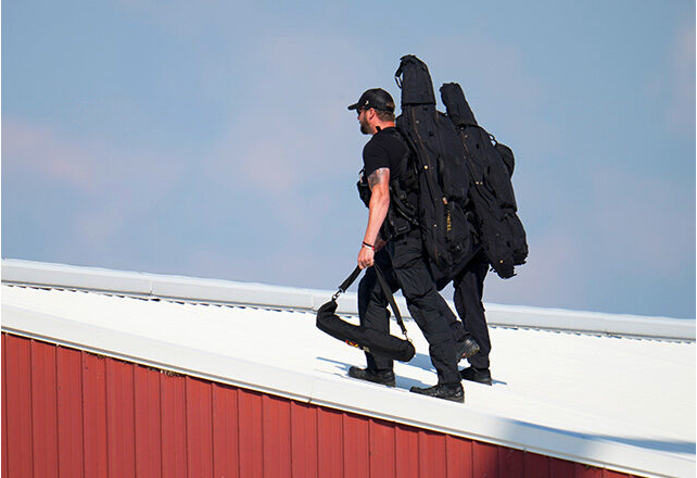 ICYMI: New footage shows Secret Service knew of shooter on the roof
