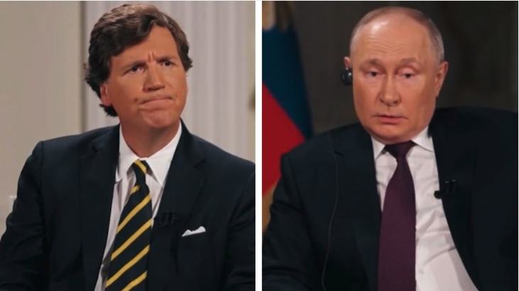 BREAKING: Tucker Carlson's interview with Putin drops on TCN