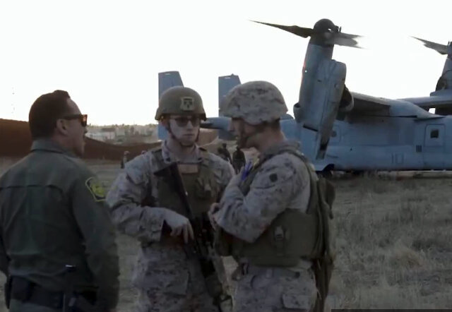 WATCH: Marines Land in California in Support of Trump’s Border Mission