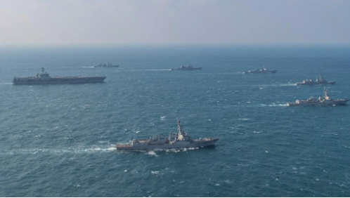 US, Japan & South Korea Conduct Military Drills Aimed At Kim Jong Un