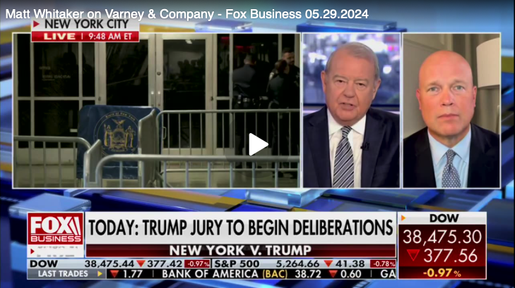 The Biggest Problem for the Prosecution in Trump's New York Case is their Legal Theory