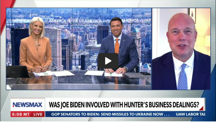 There's a lot of smoke around Joe and Hunter Biden's business dealings