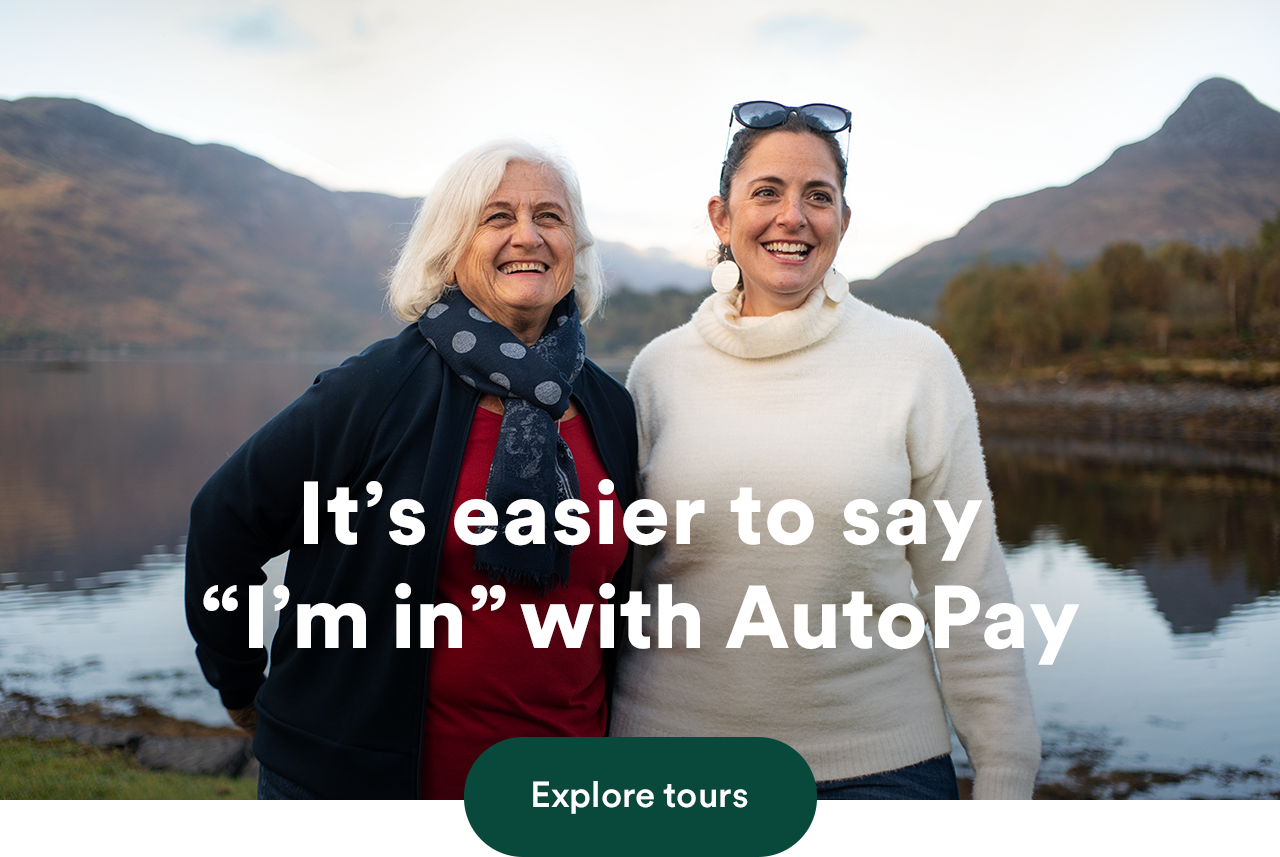 It’s easier to say “I’m in” with AutoPay