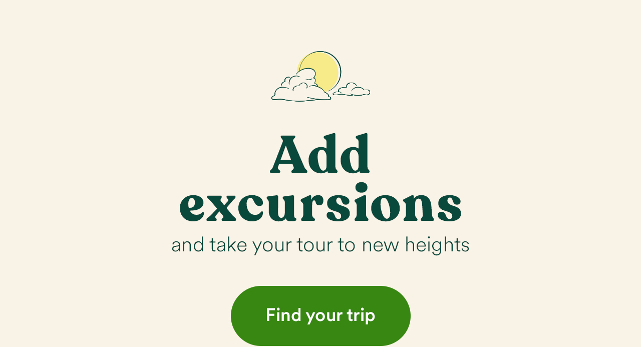 Add excursions