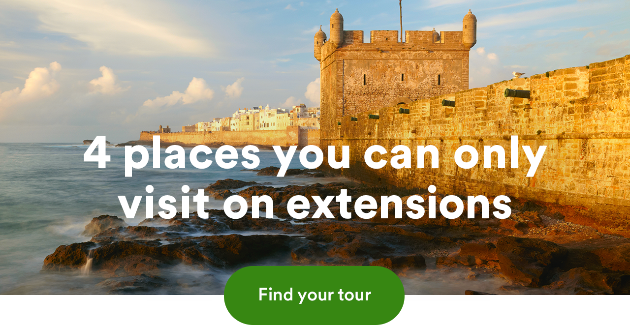 4 places you can only visit on extensions