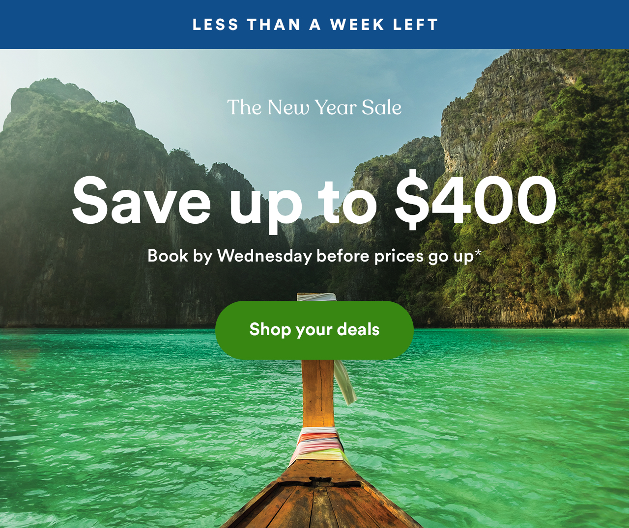 Save up to $400