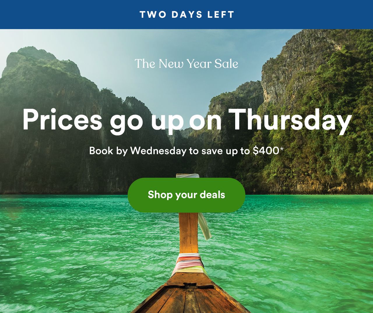 Save up to $400