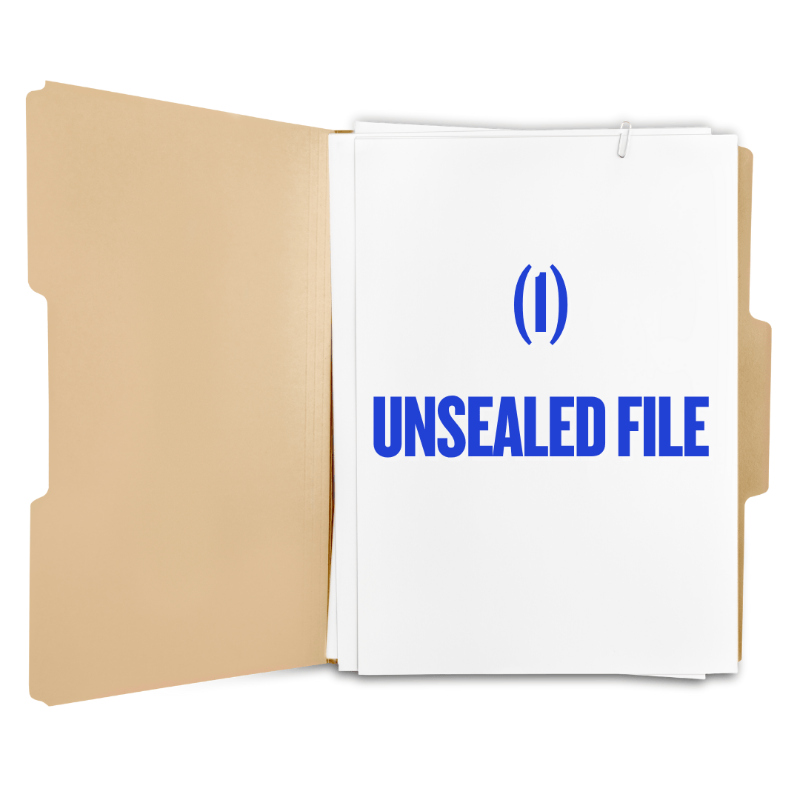 (1) UNSEALED FILE