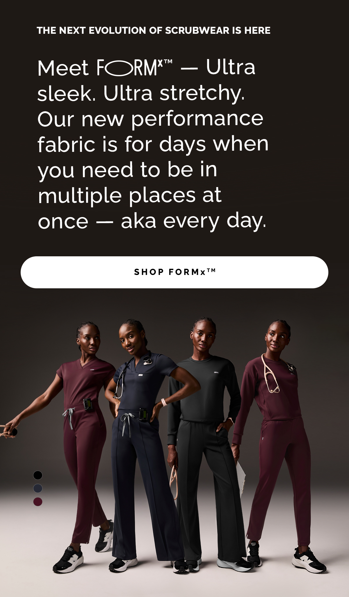 ultra sleek, ultra stretchy FIGS 