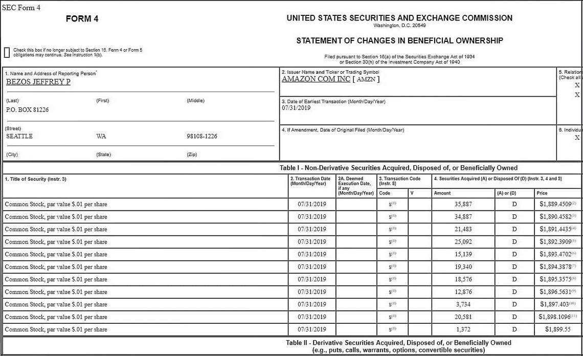 SEC Bezos