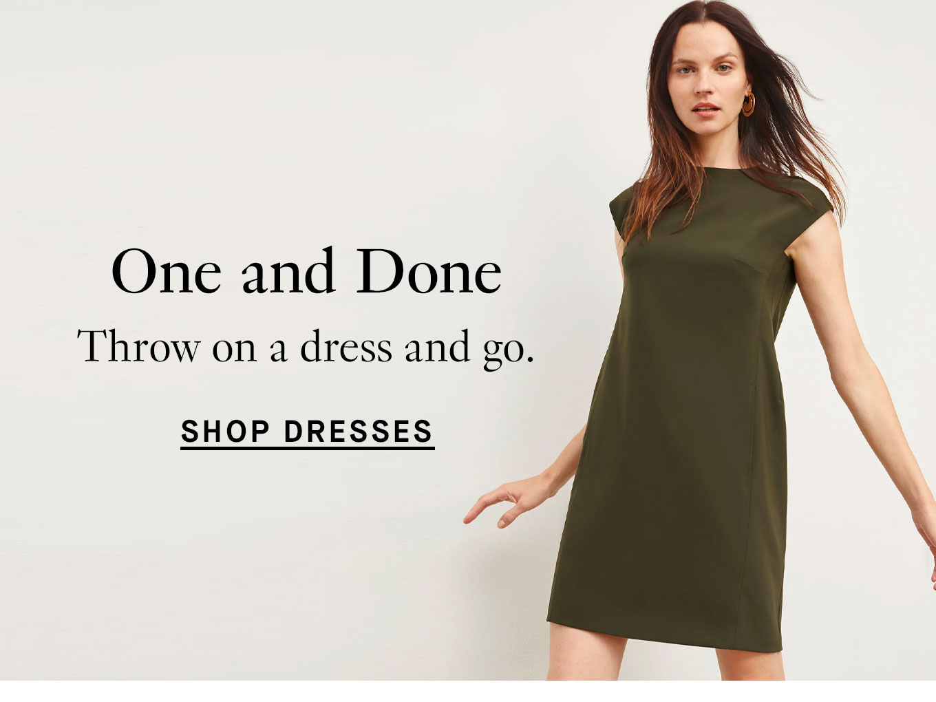 Shop dresses.