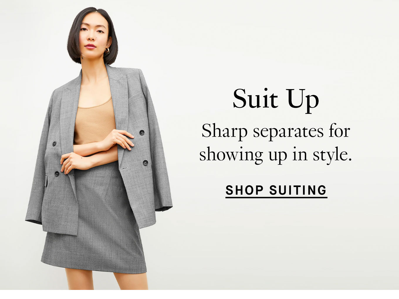 Shop suiting.