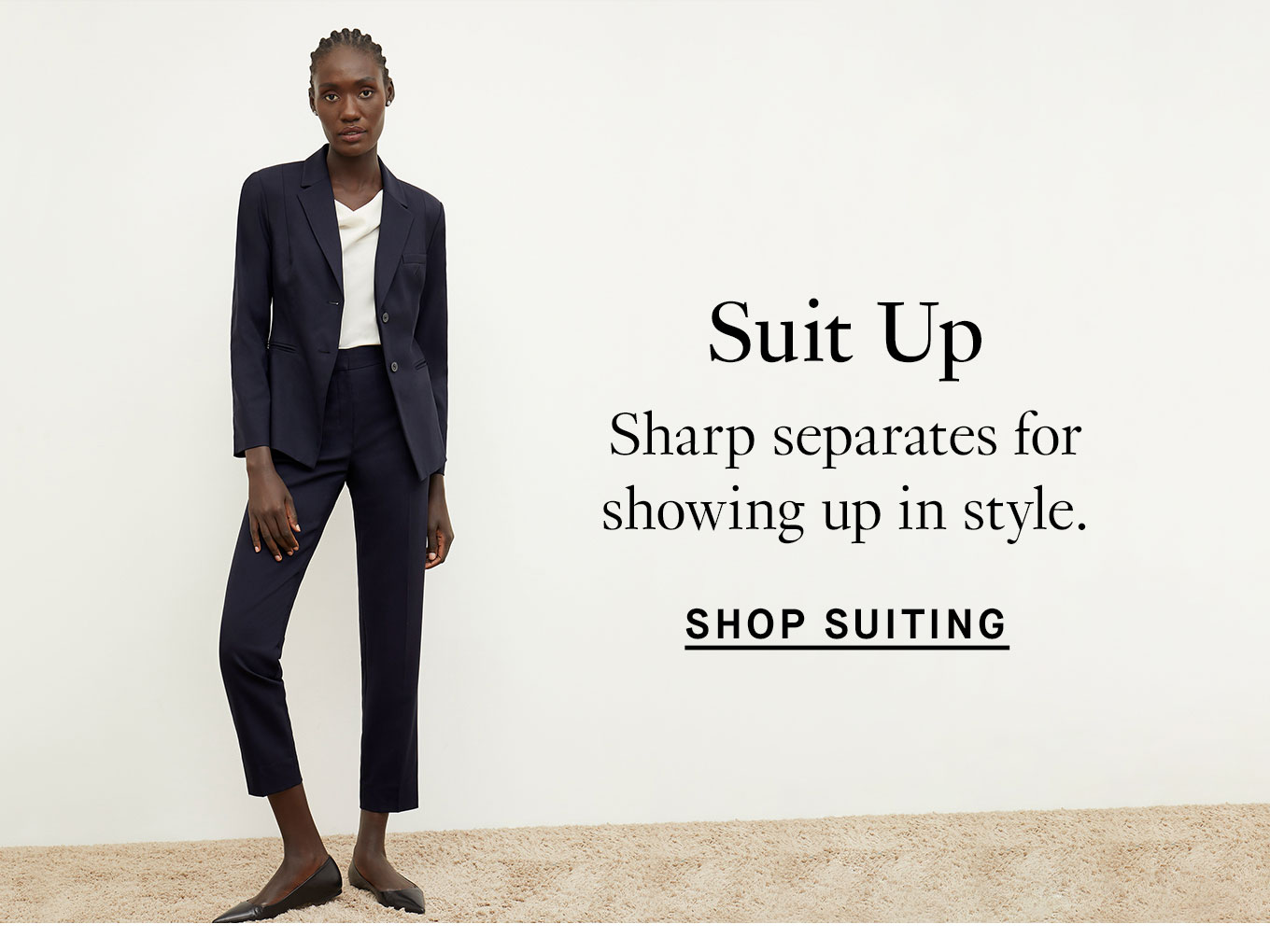 Shop suiting.