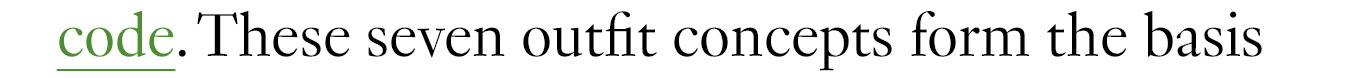 dress code.