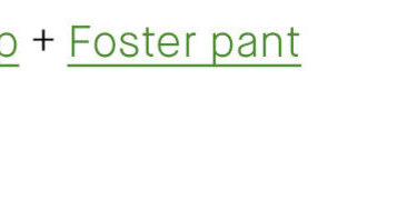 Foster pant