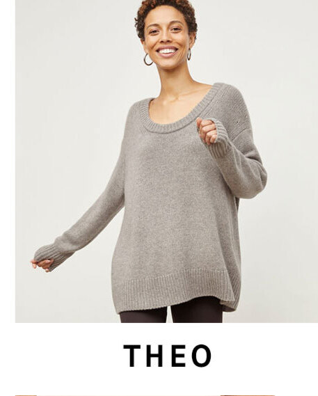 The Theo pullover.