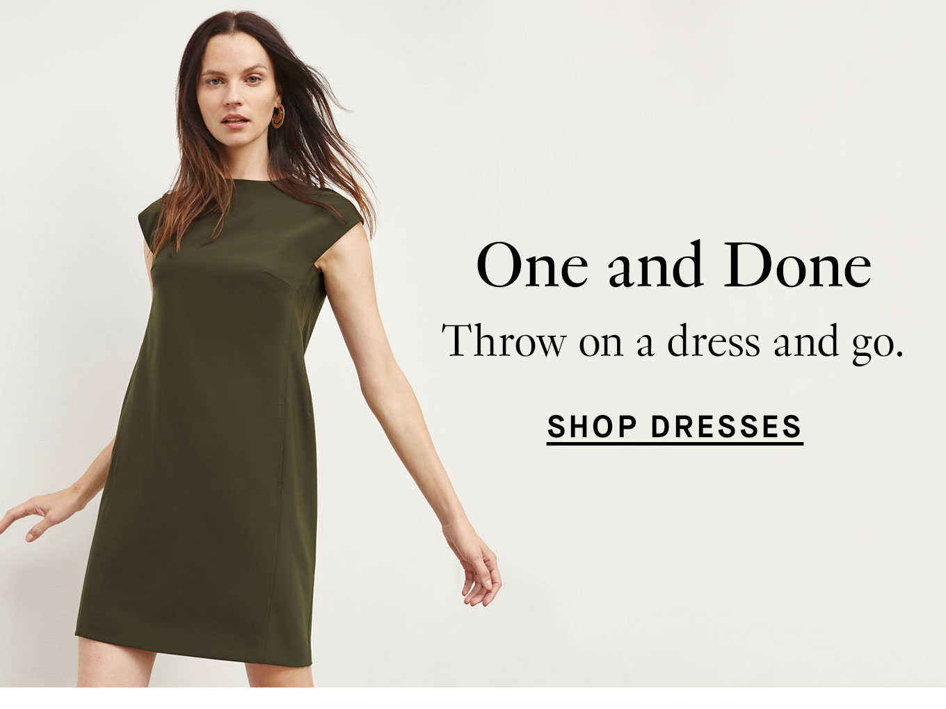 Shop dresses.