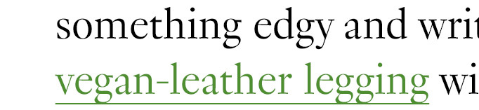I had assumed I would wear something edgy and writerly, perhaps a vegan-leather legging.