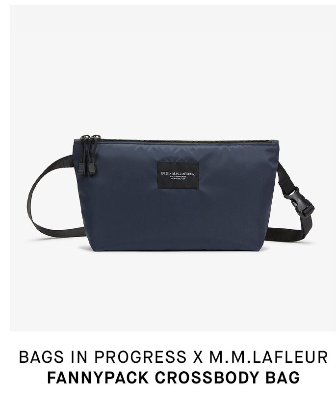 The Bags in Progress x M.M. Fannypack Crossbody Bag.