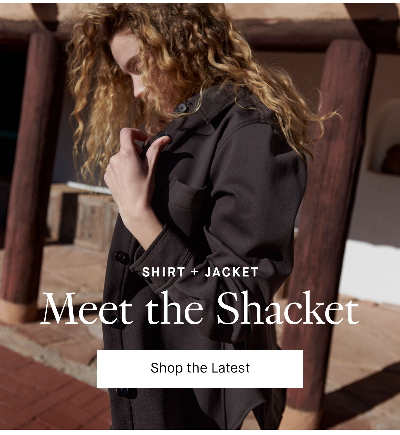 Shirt + Jacket. Meet the Shacket.