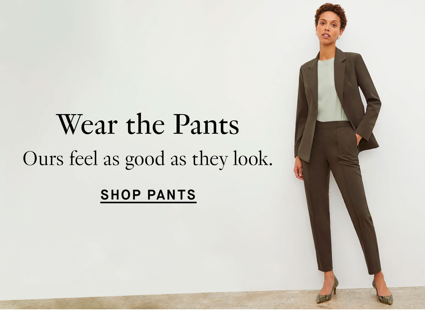 Shop pants.